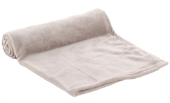 Fleece tæppe Nardo beige - 70x100cm - 230g.pr.m2
